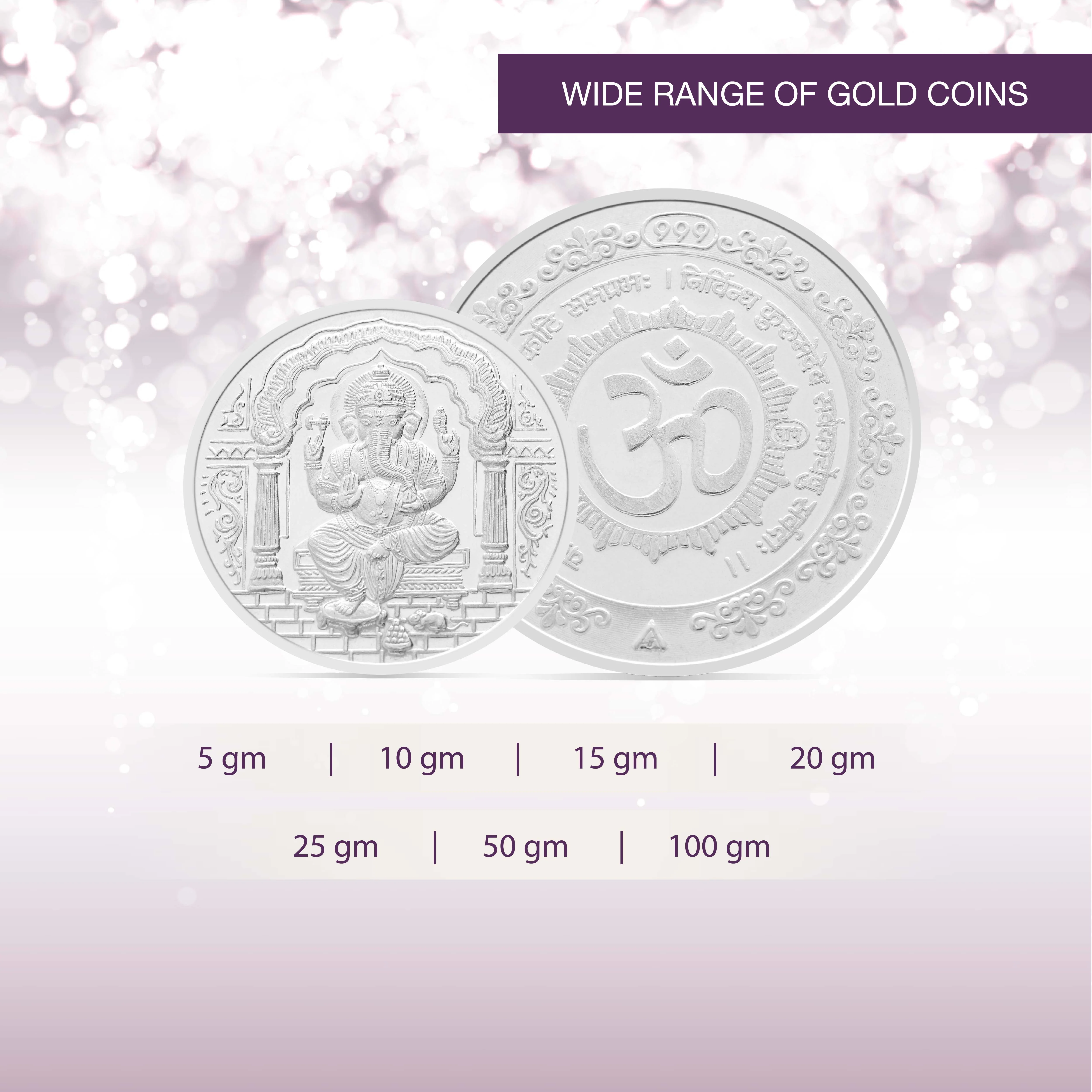 15 gms Ganesha Om Silver Coin - Image 6
