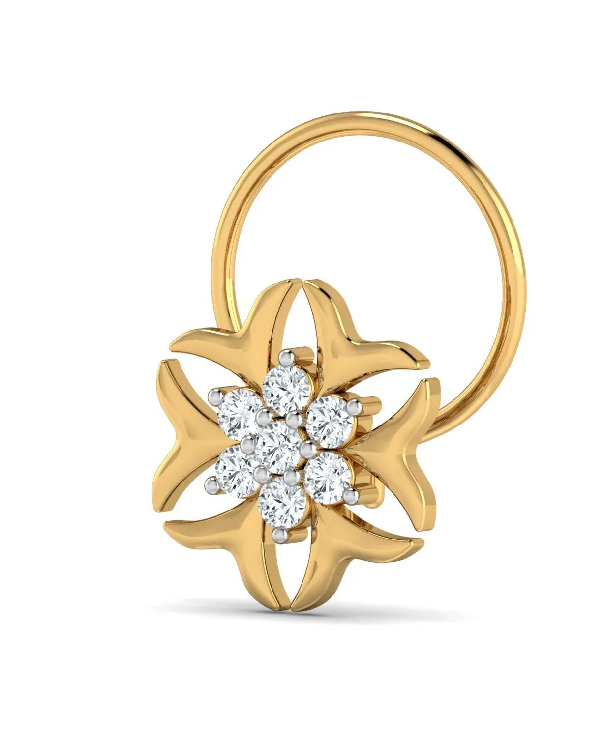 Abstract Diamond Nosepin - Image 4