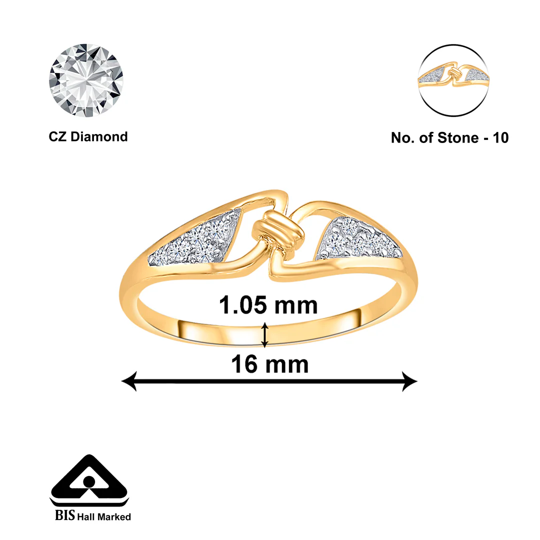 Antique Gold Casual Ring For Women - Image 2