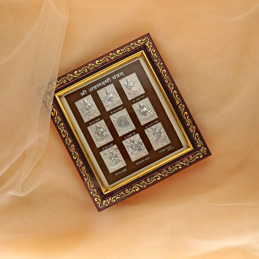 Ashtalaxmi Silver Frame - Image 5