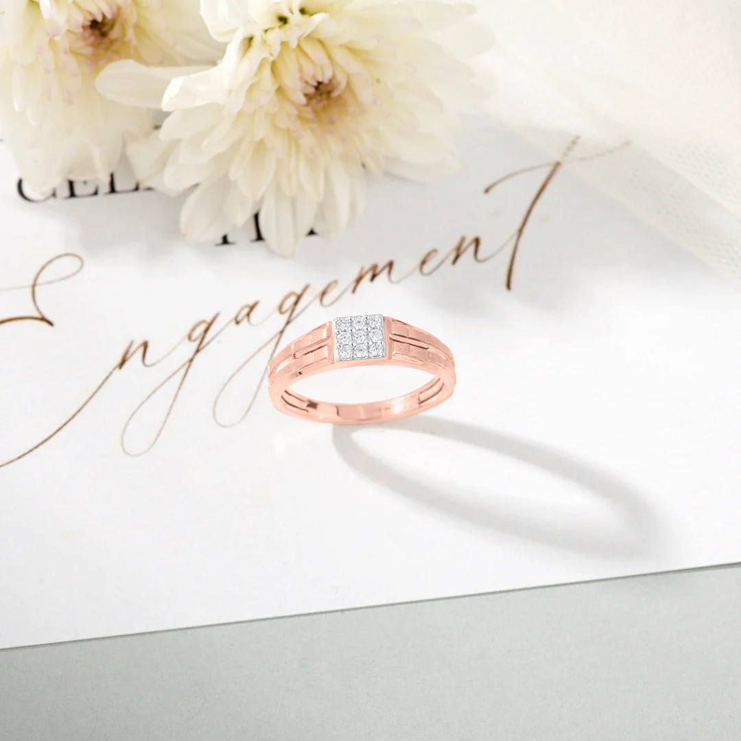 Bound by Promise Engagement Diamond Ring for Men