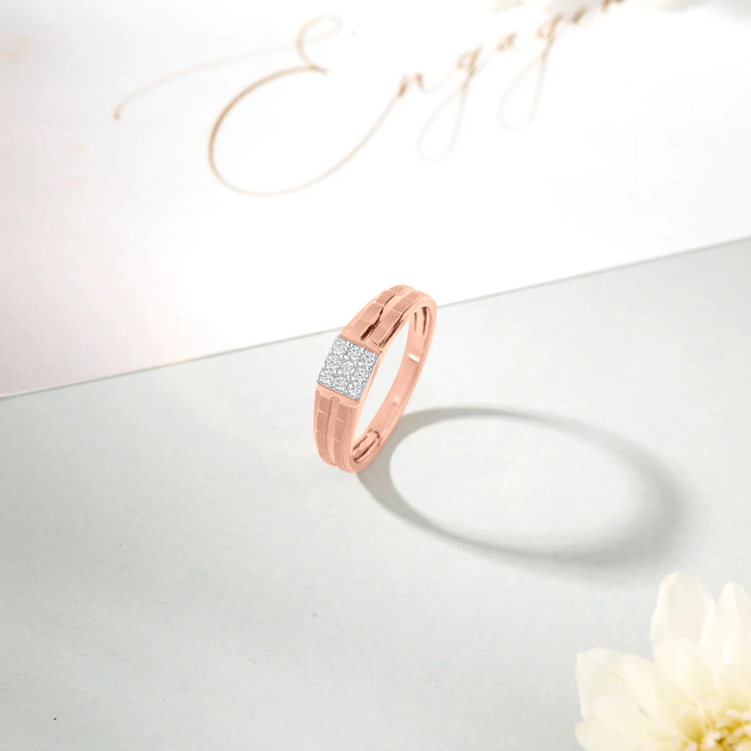 Bound by Promise Engagement Diamond Ring for Men - Image 2