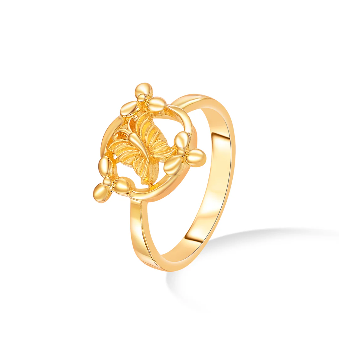 Contempo Loop Gold Casual Ring For Women - Image 3