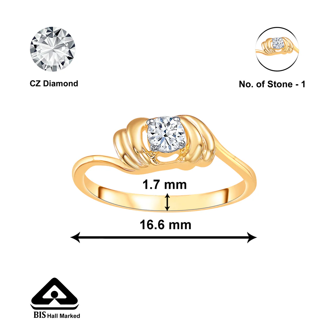 Core Gold Casual Ring For Women - Image 2