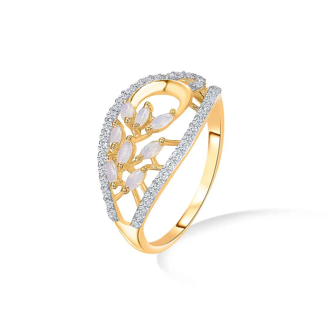 Cosmo Charm Gold Fashion Ring For Women - Image 3