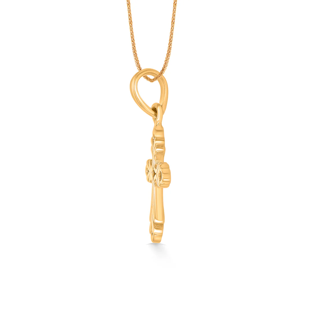 Crossline Grace Gold Pendant - Image 2