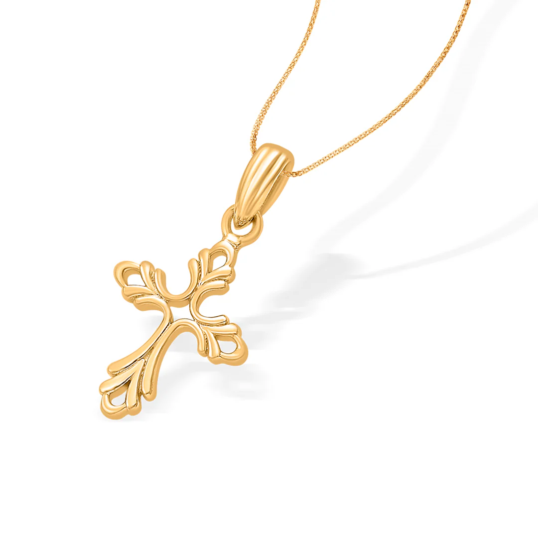 Crossline Grace Gold Pendant - Image 3