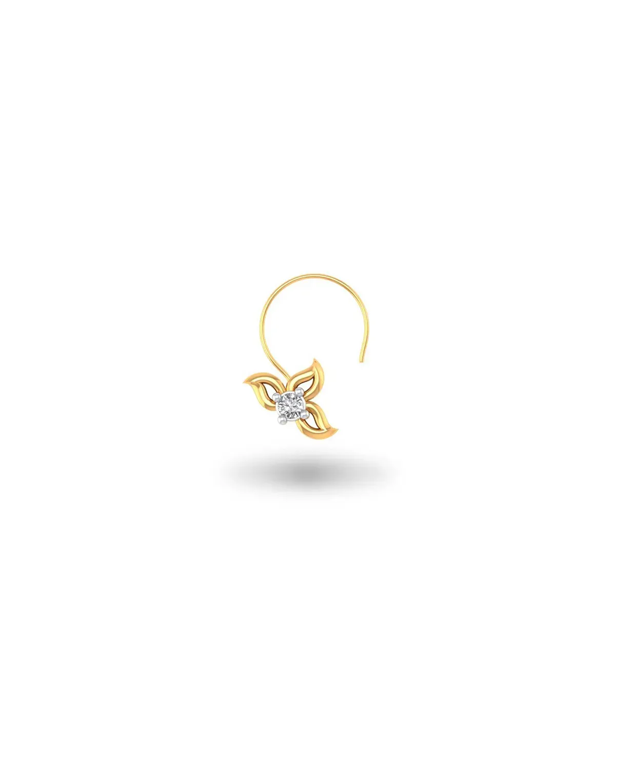 Dainty Bloom Diamond Nosepin