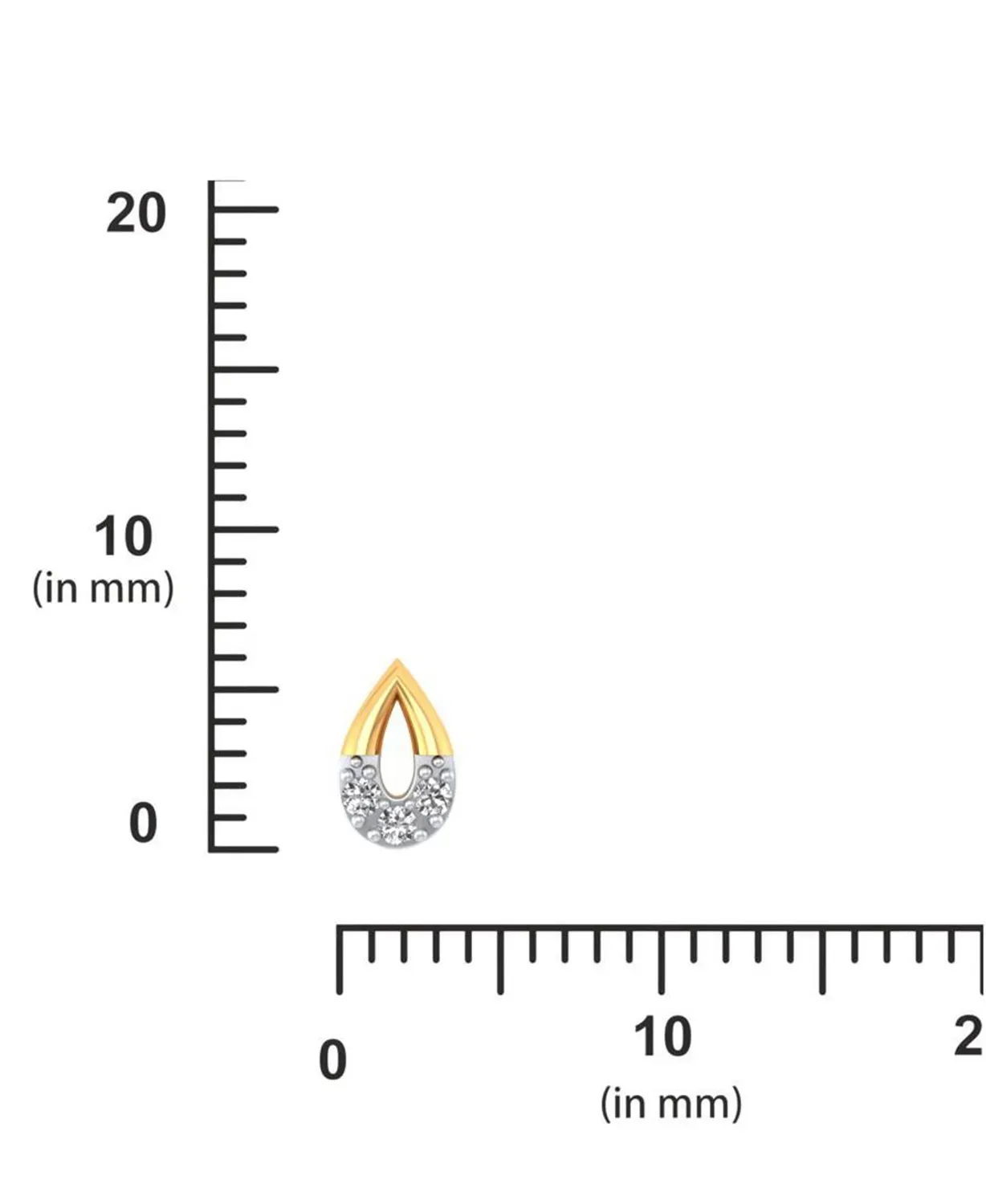 Dew Drop Diamond Nosepin - Image 5