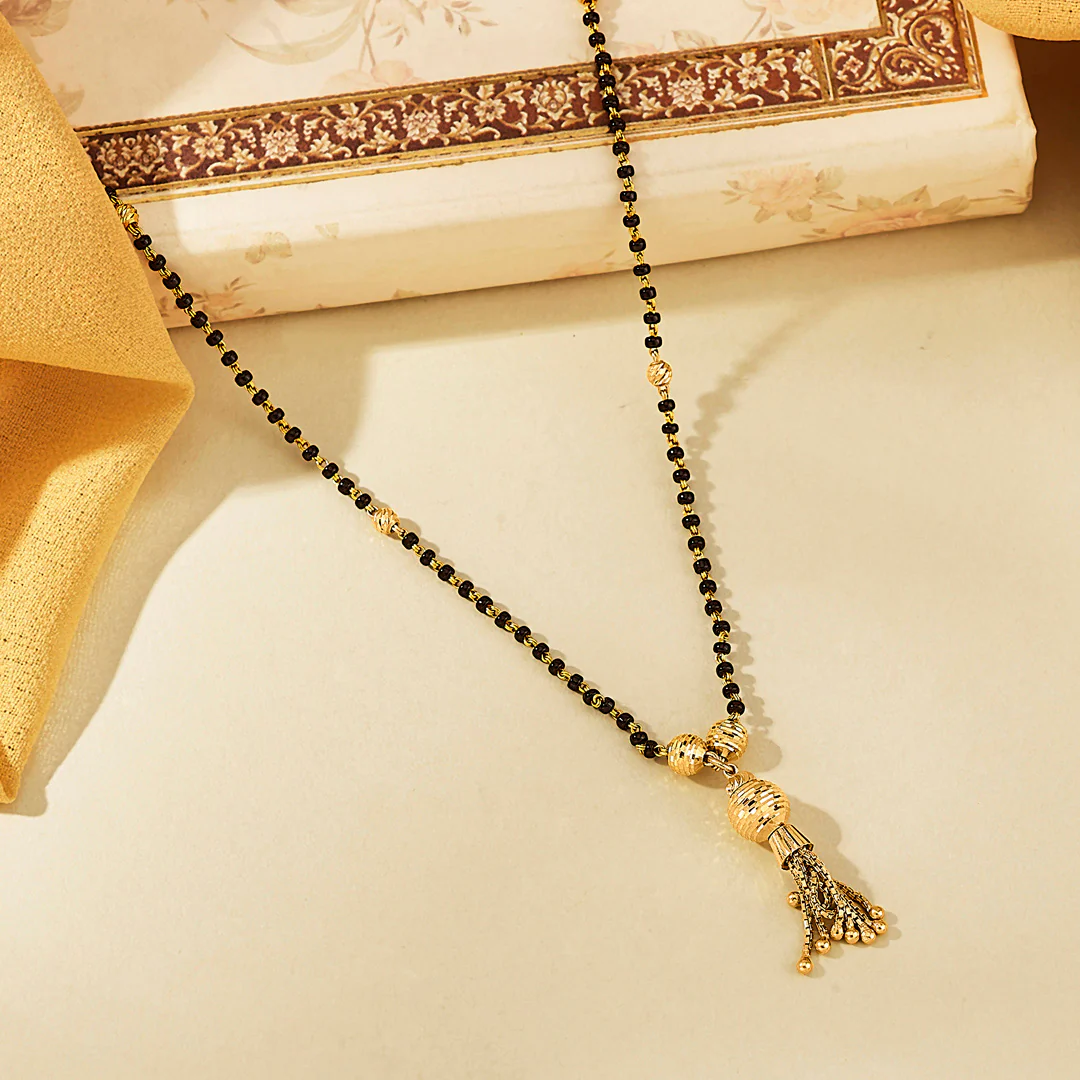 Divine Connection Gold Modern Mangalsutra for Women