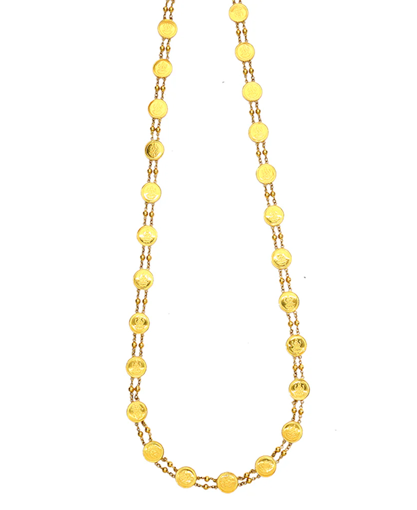 Divya Lakshmi Haar Yellow Gold Necklace For Women - Image 4