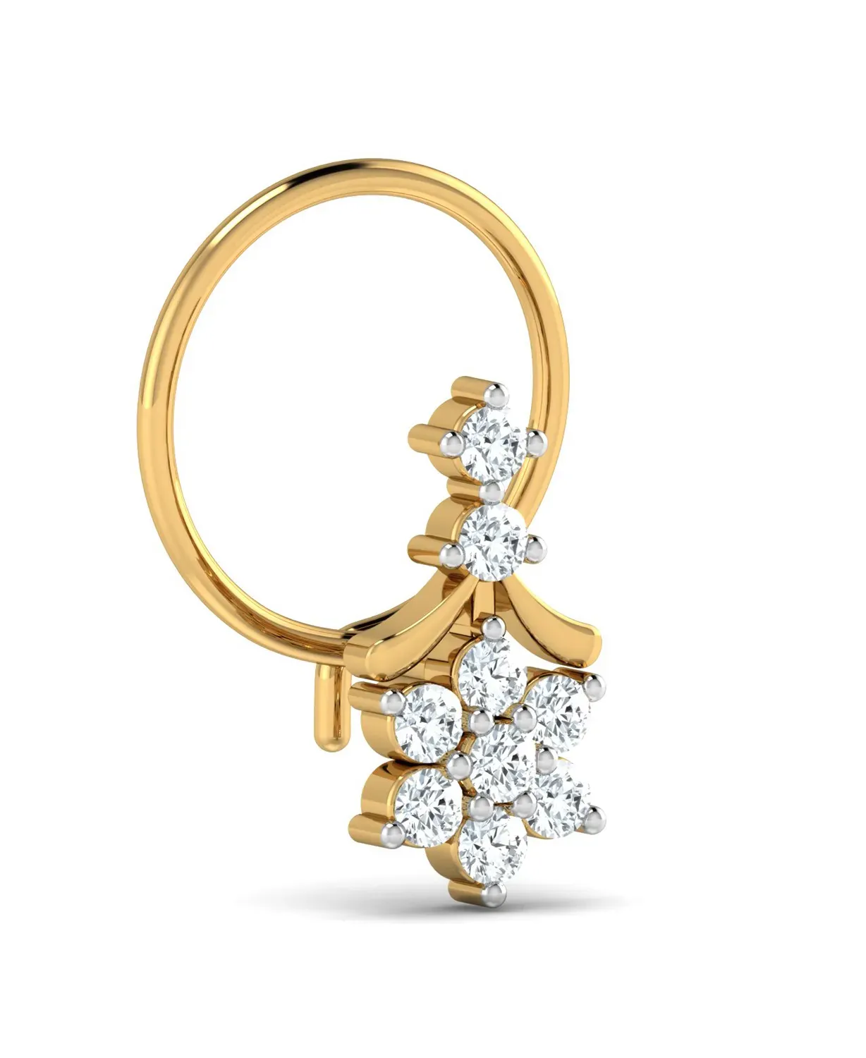 Drop Diamond Nosepin - Image 3