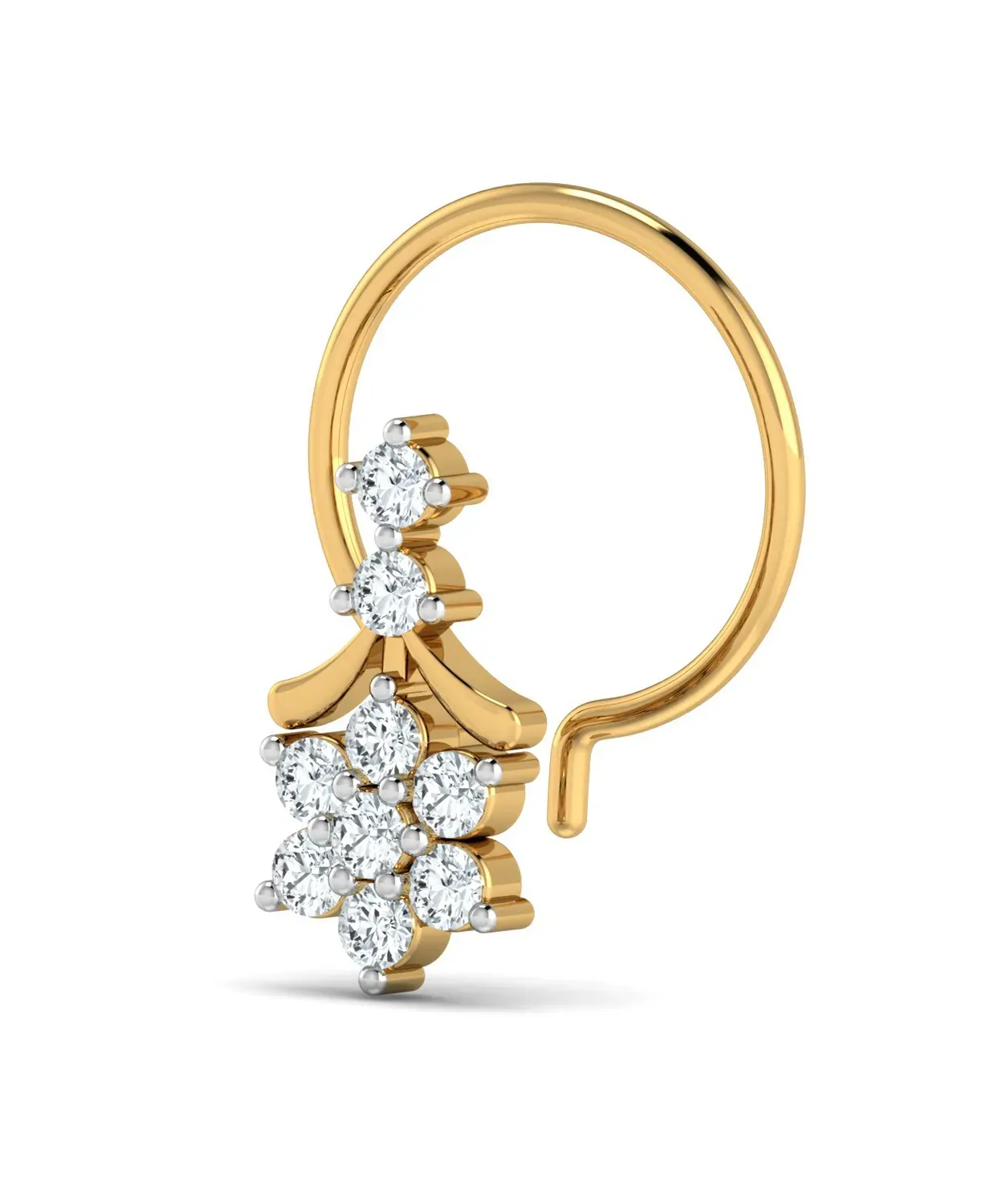 Drop Diamond Nosepin - Image 4