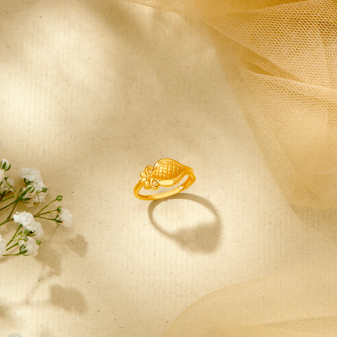 Ember Gold Casual Ring For Women