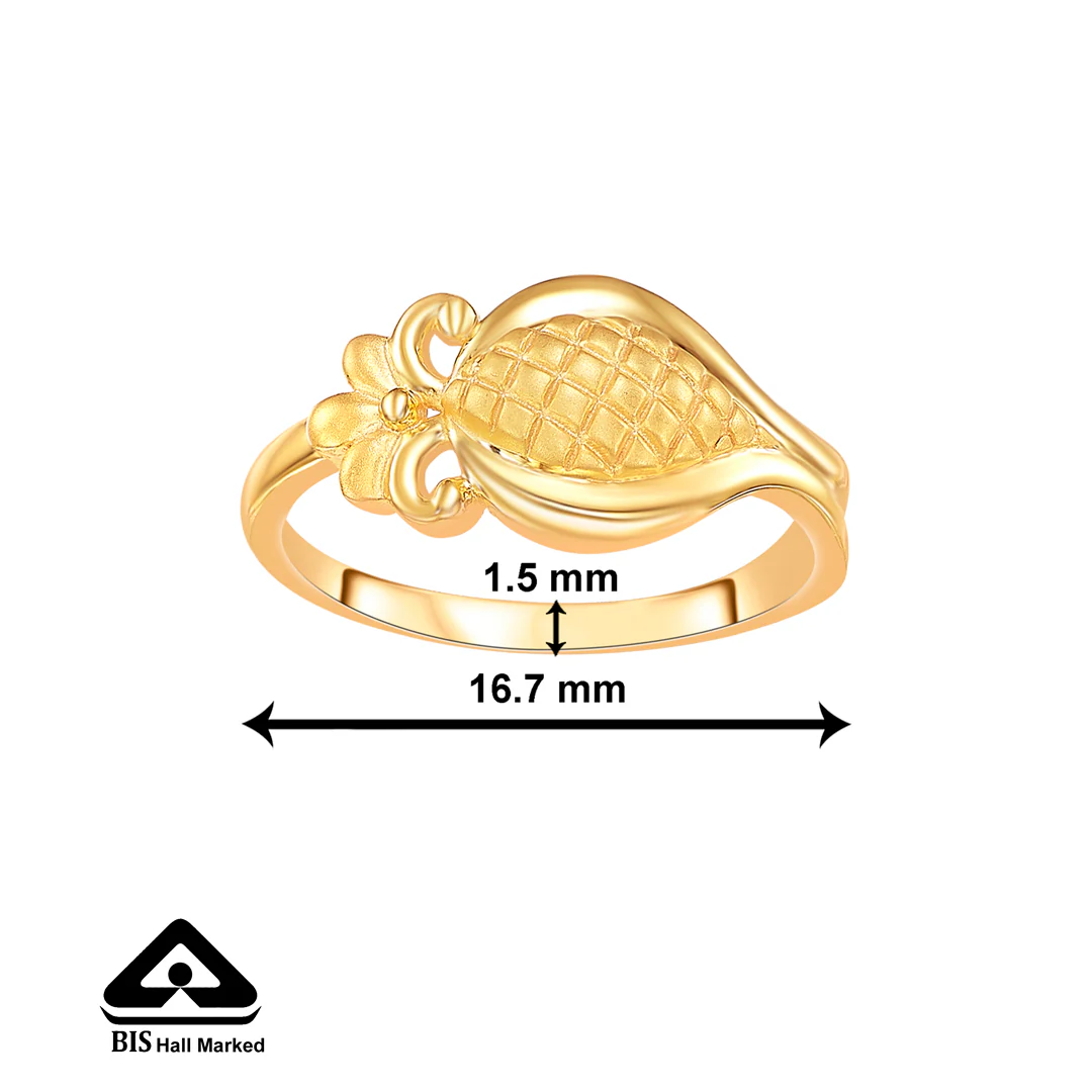 Ember Gold Casual Ring For Women - Image 2