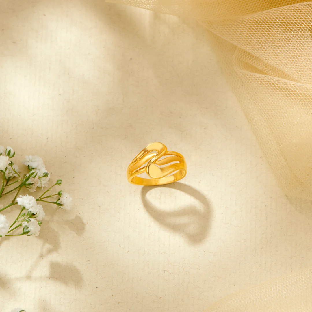 Enduring Gold Fashion Ring For Women