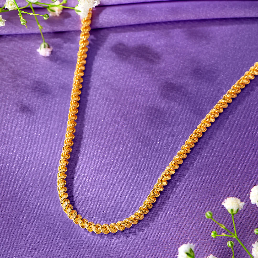 Exquisite Coimbatore Gold Chain For Men