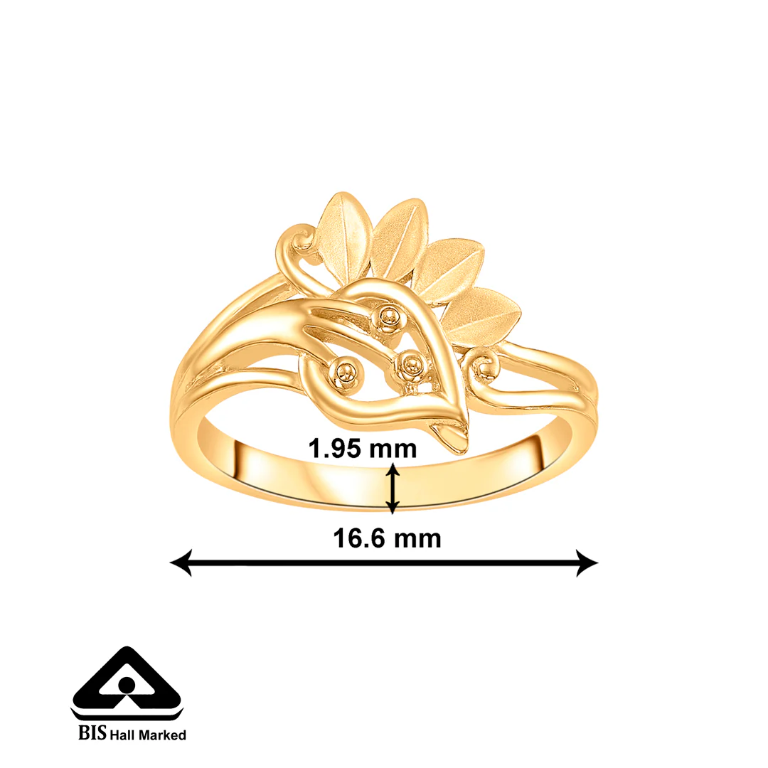 Forest Twilight Gold Casual Ring For Women - Image 2