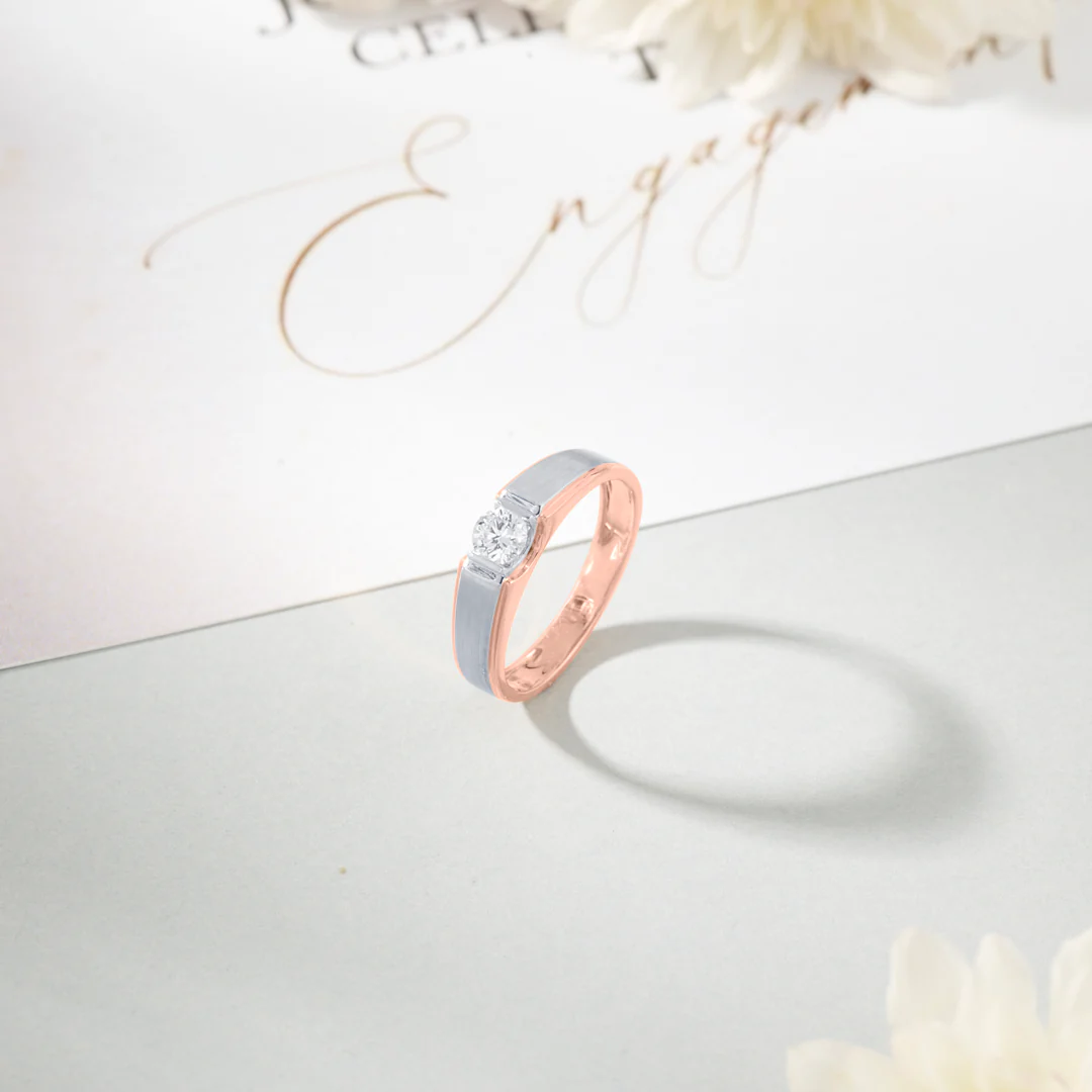 Forever Faithful Engagement Diamond Ring for Men - Image 2