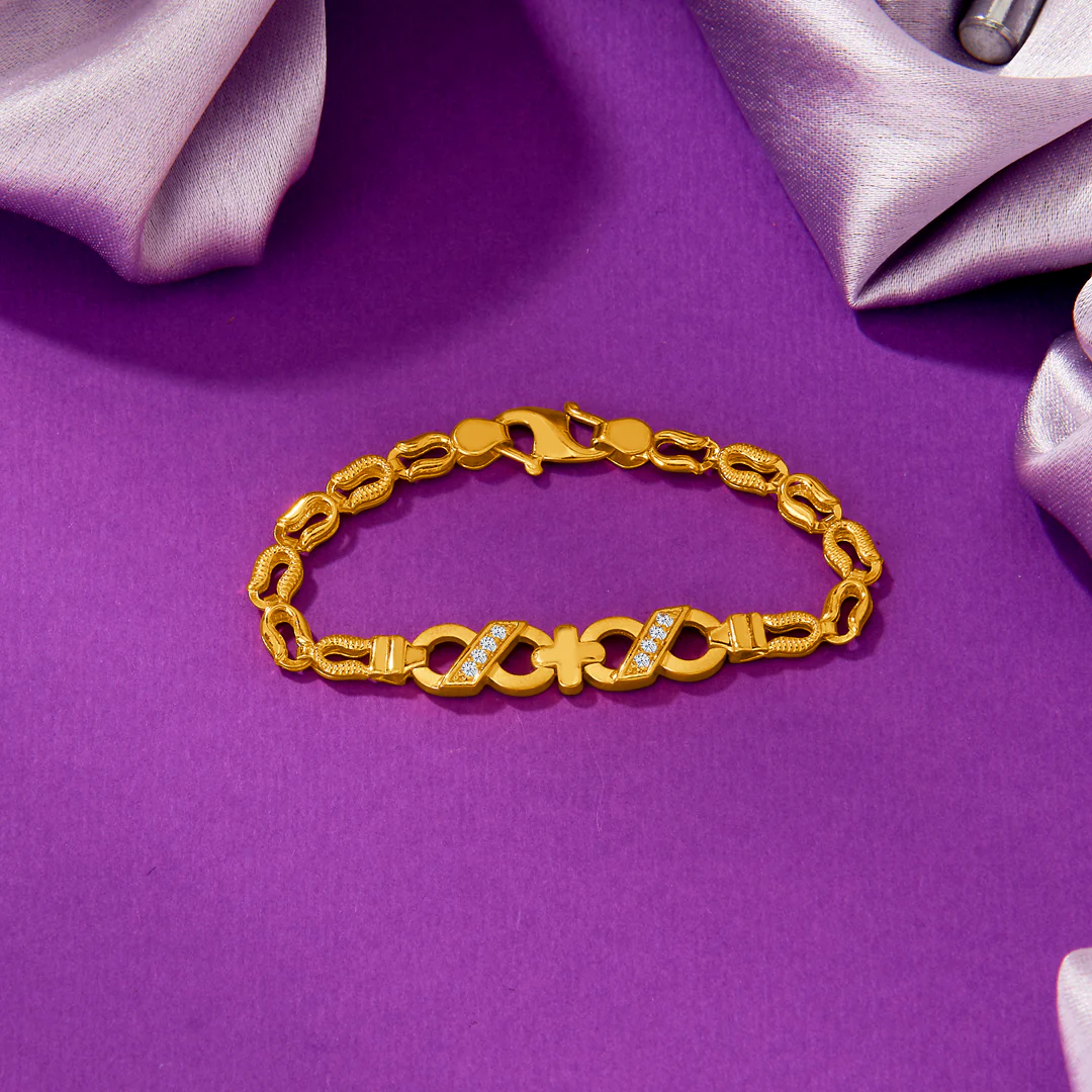 Glowing Joys Yellow Gold Kids Bracelet