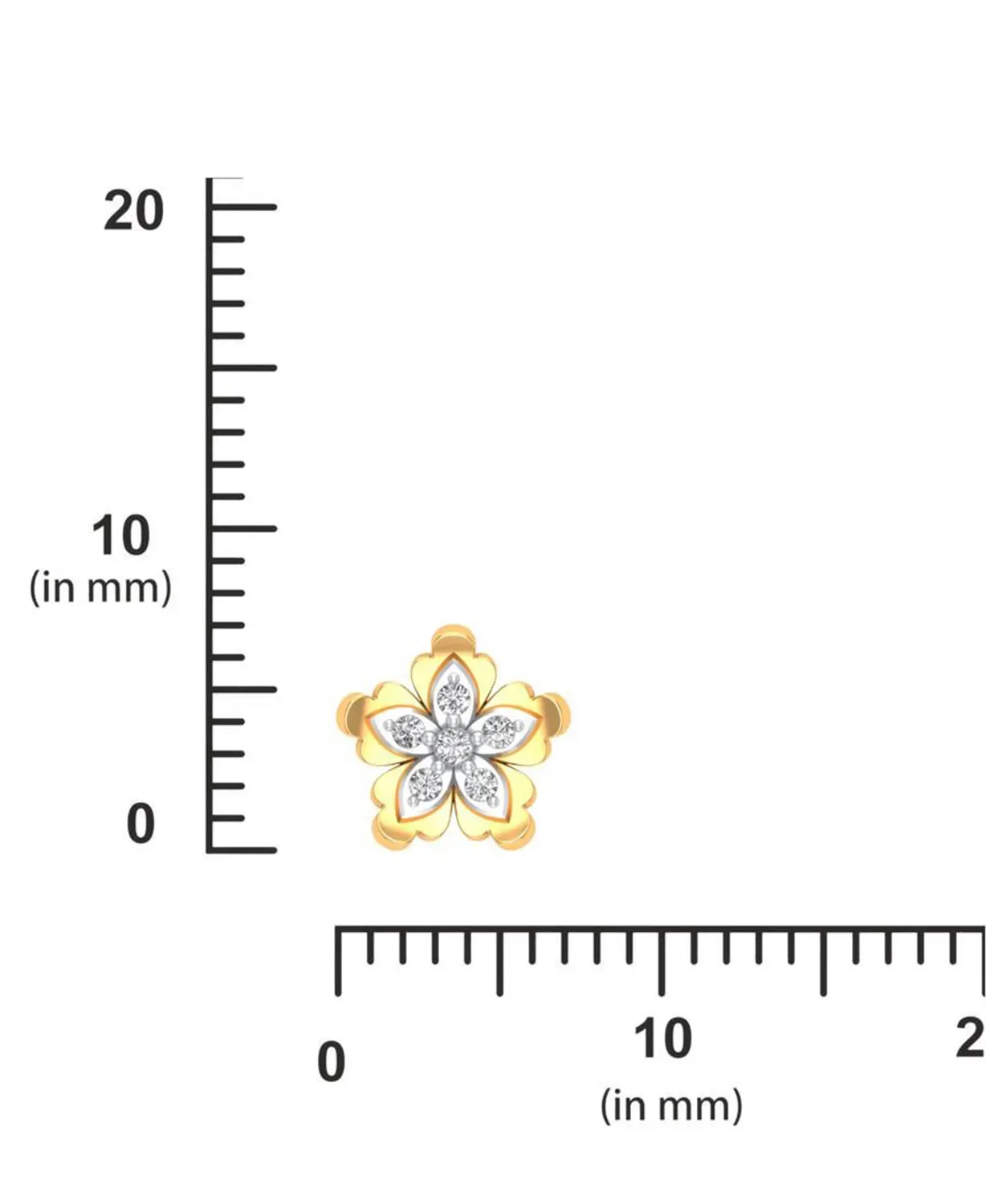 Happy-go-lucky Diamond Nosepin - Image 5