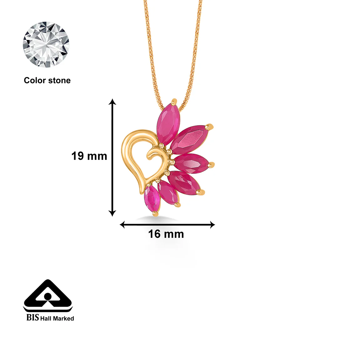 Heartistry Bloom Gold Pendant - Image 4