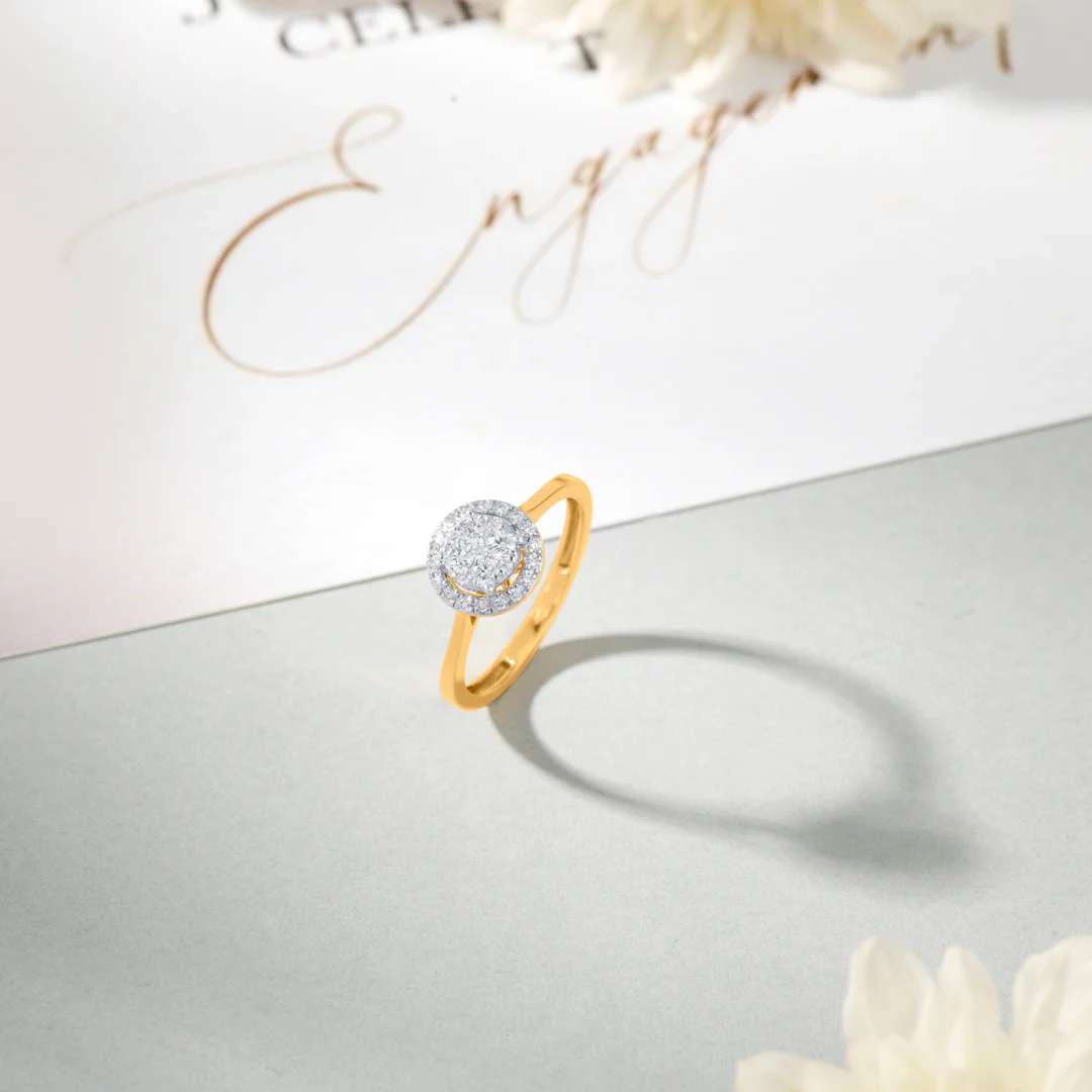 Heavenly Union Engagement Diamond Ring for Women - Image 2