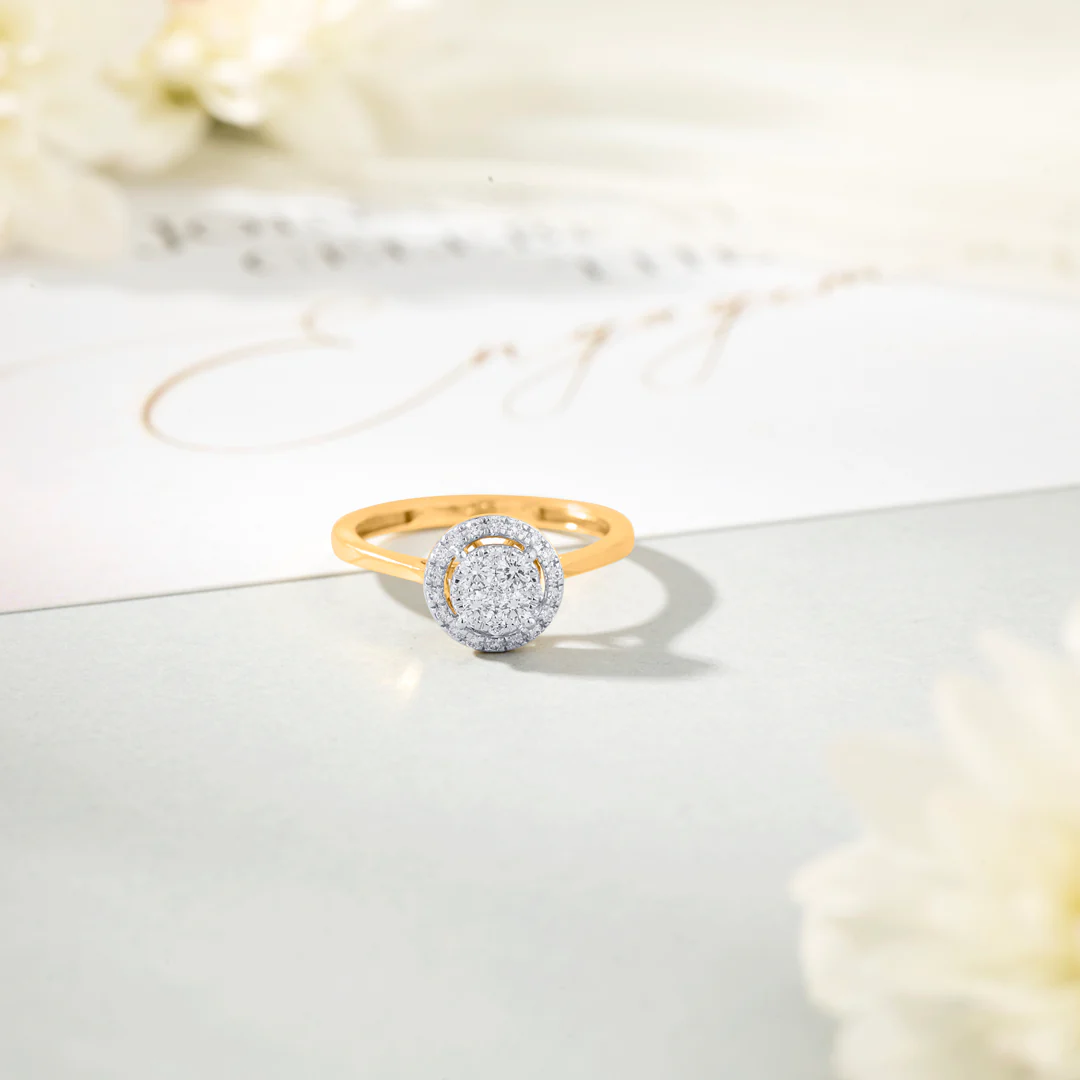 Heavenly Union Engagement Diamond Ring for Women - Image 3
