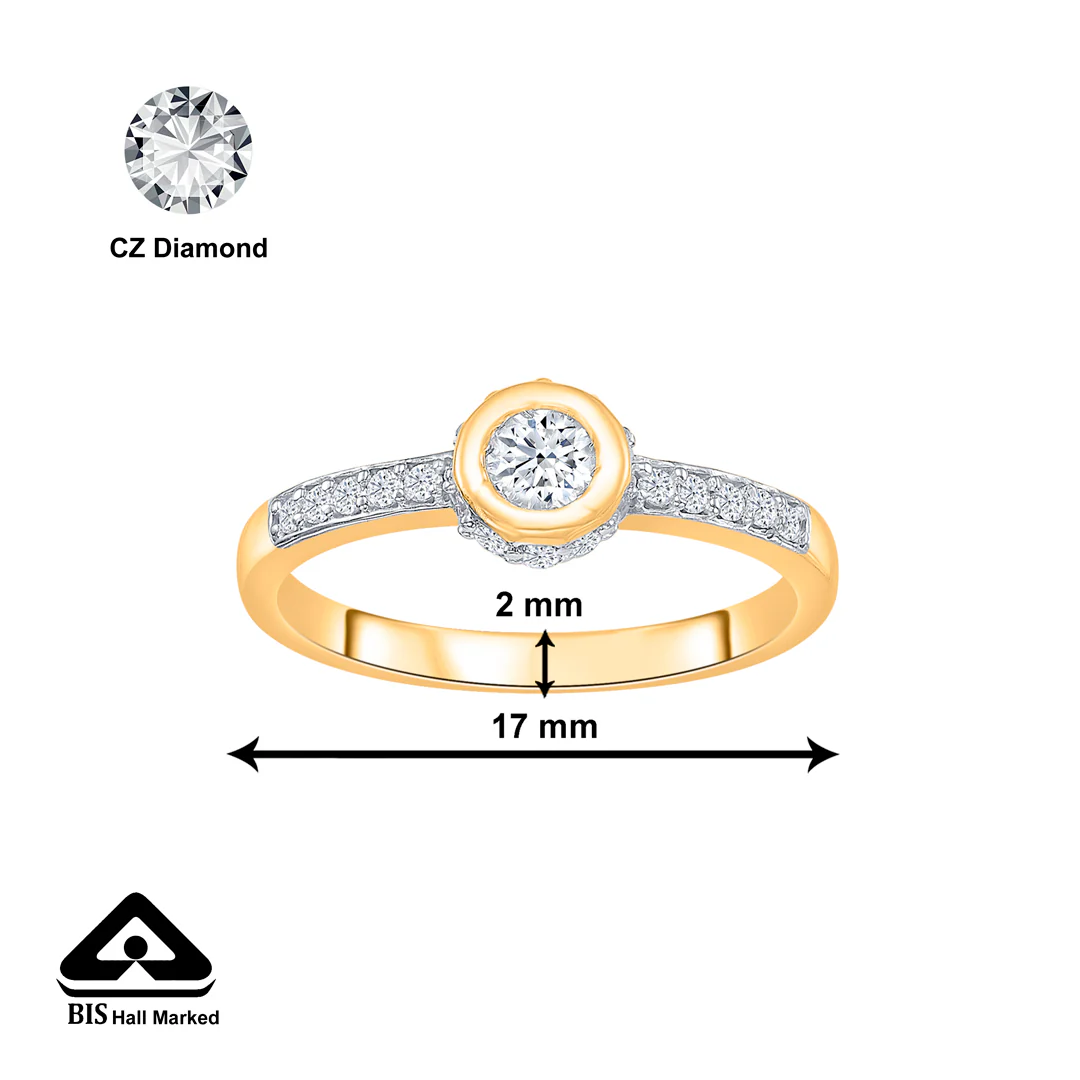Illuminated Dream Gold Engagement Ring For Women - Image 2