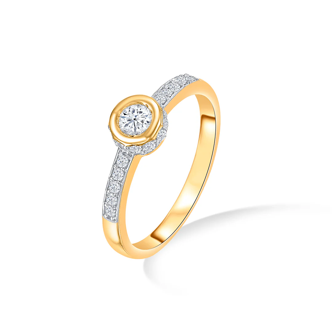 Illuminated Dream Gold Engagement Ring For Women - Image 3