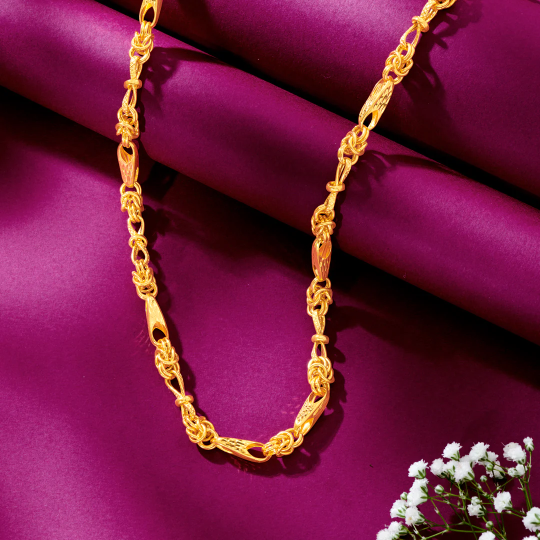 Imperial Arch Unisex Gold Chain