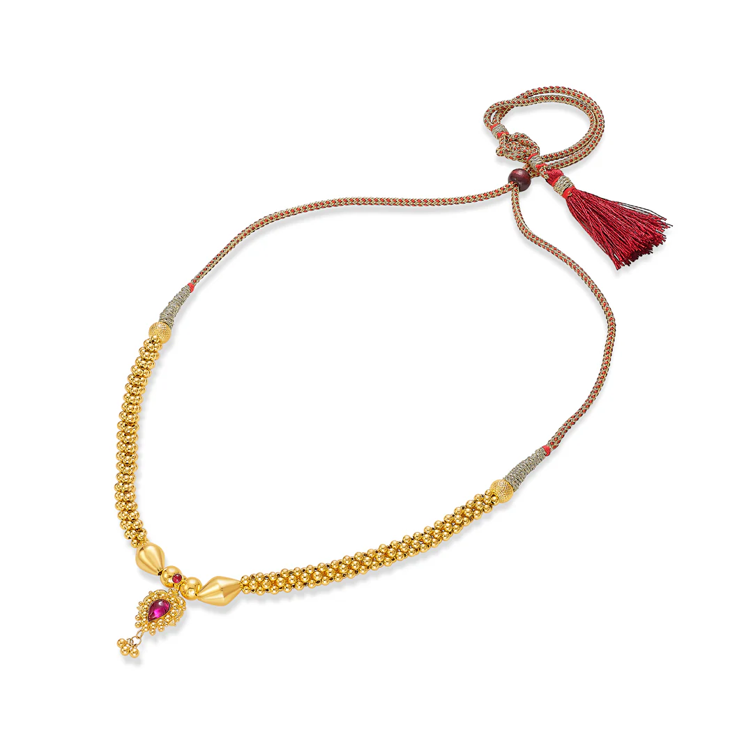 Kolhapuri Kshirja Gold Thushi - Image 2