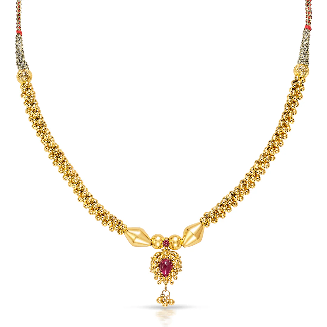 Kolhapuri Kshirja Gold Thushi - Image 3
