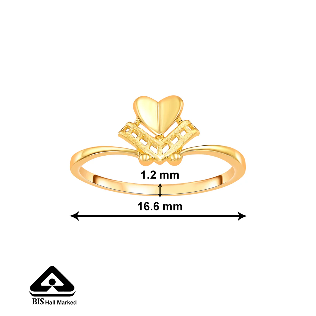 Lily Light Gold Casual Ring For Women - Image 2
