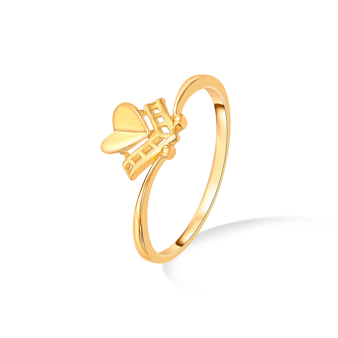 Lily Light Gold Casual Ring For Women - Image 3