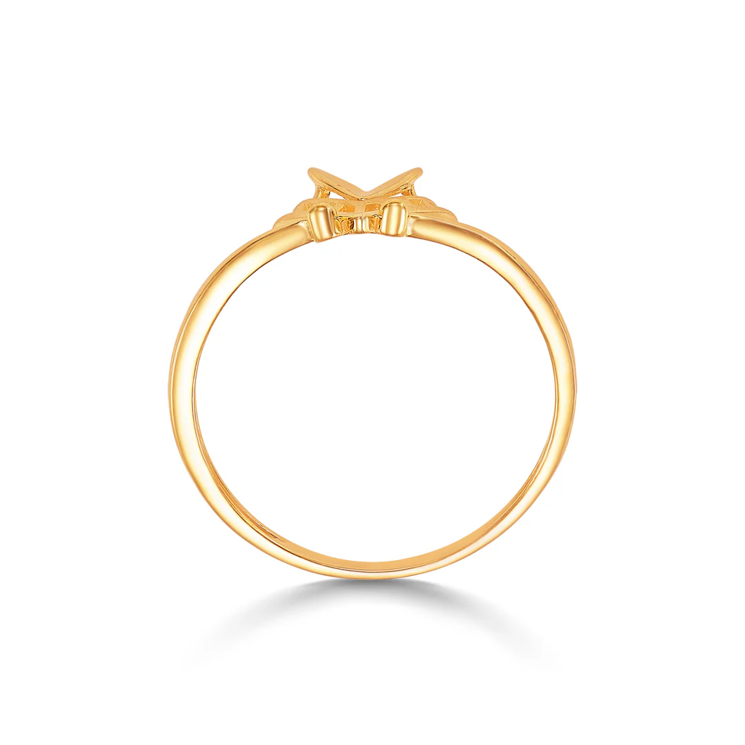 Lily Light Gold Casual Ring For Women - Image 4