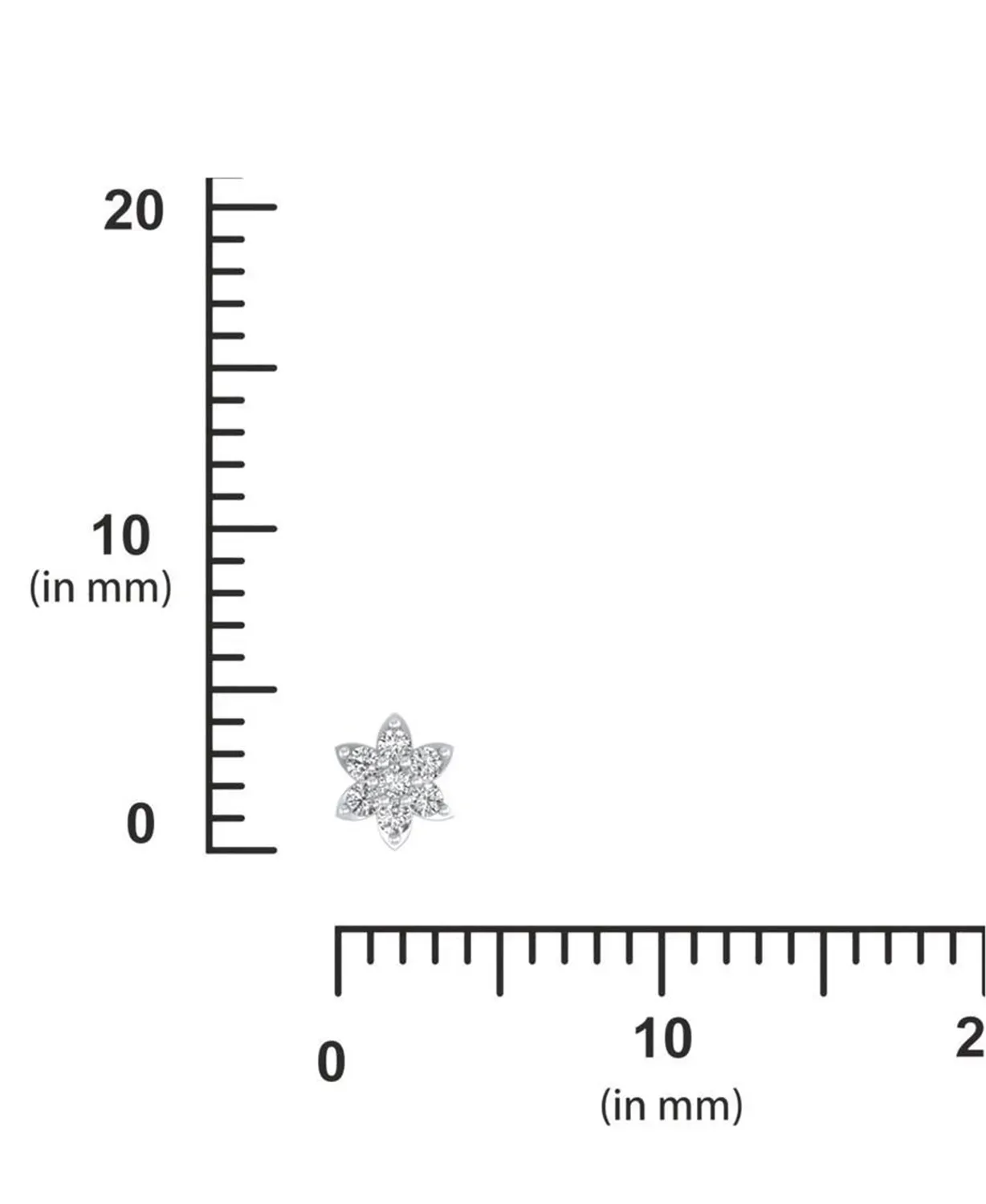 Little Star Diamond Nosepin - Image 5