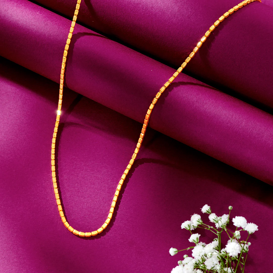 Luxe Cascade Unisex Gold Chain