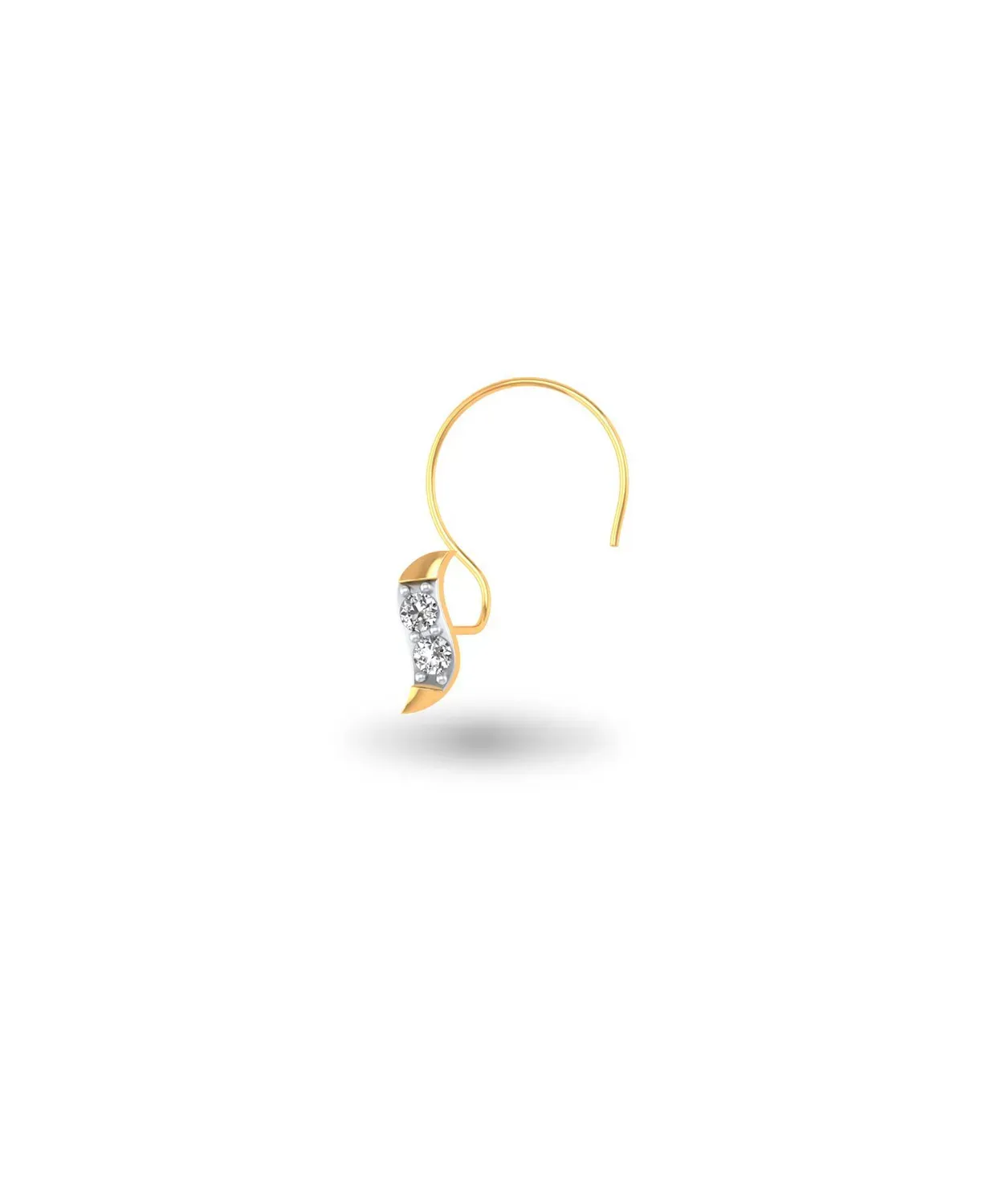 Mimimal Spark Diamond Nosepin - Image 4