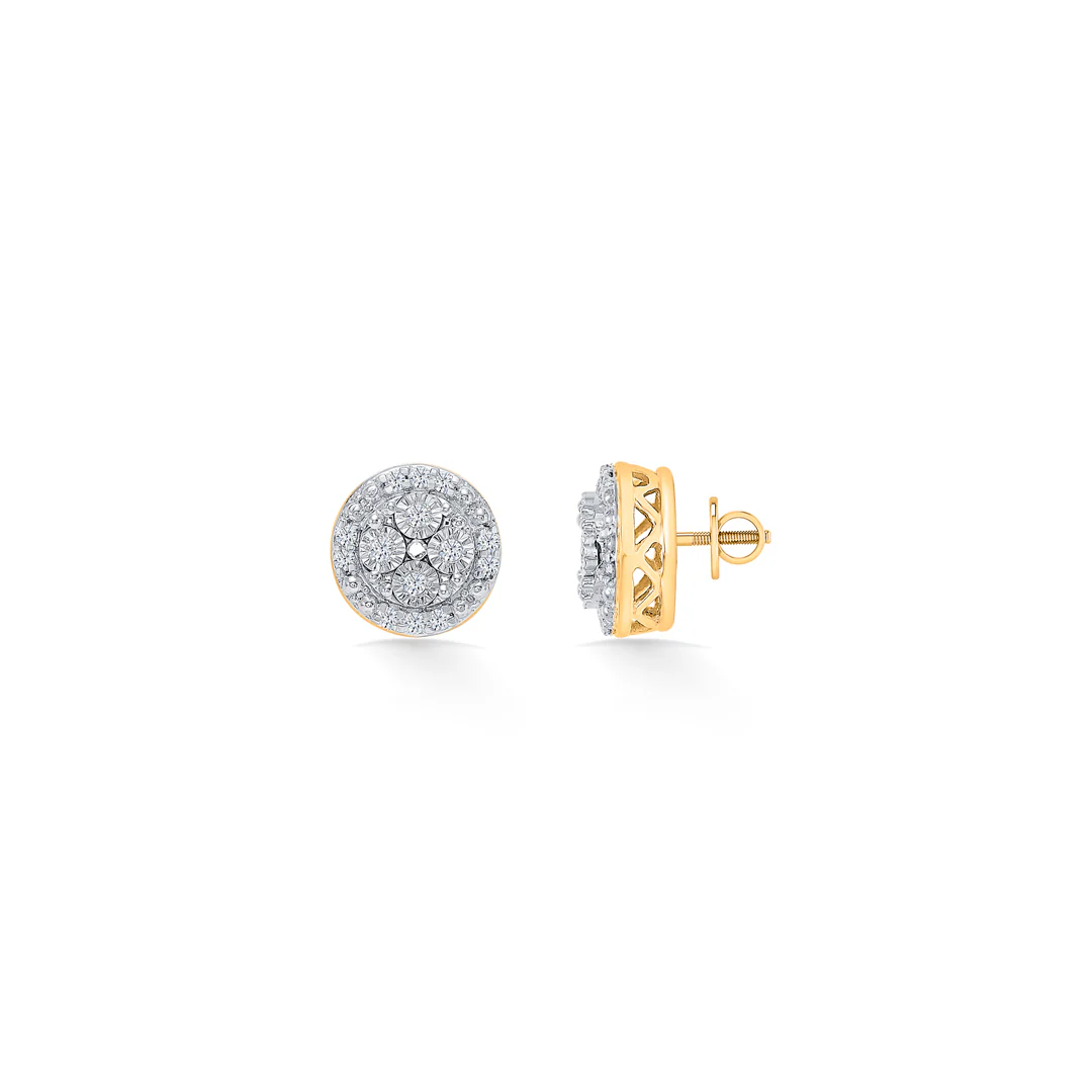 Moonbeam Glow Gold & Diamond Pendant Set For Women - Image 6