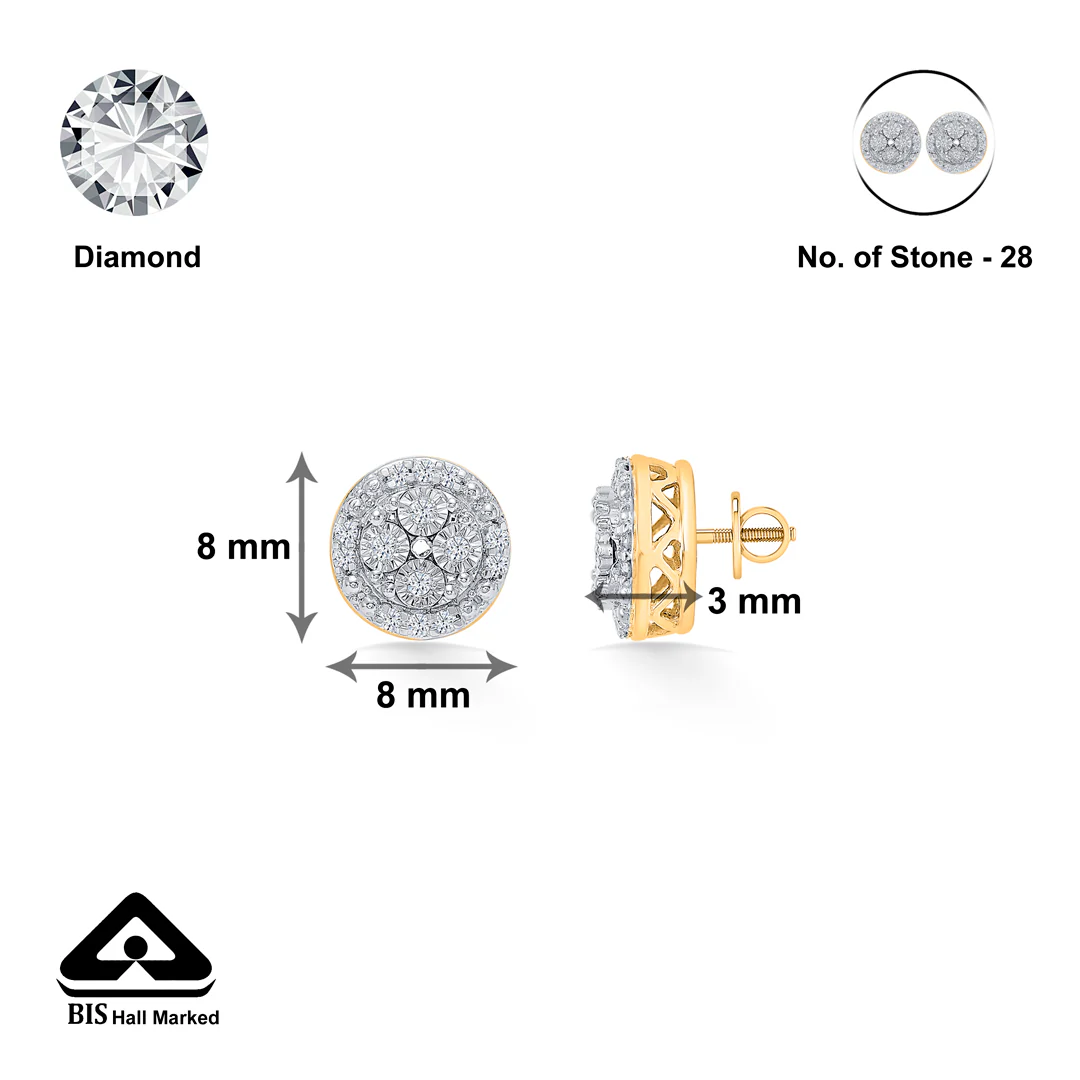 Moonbeam Glow Gold & Diamond Pendant Set For Women - Image 8