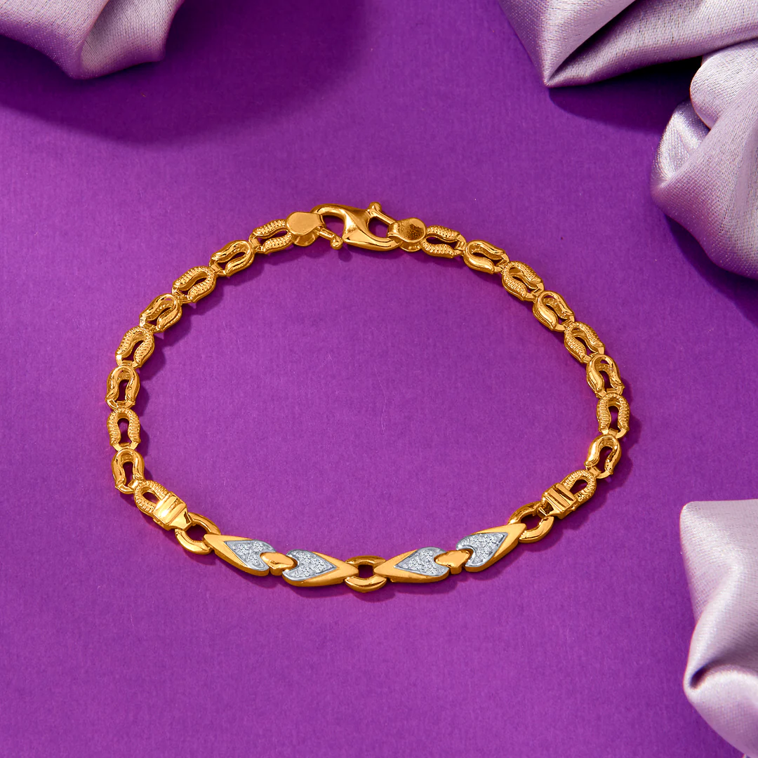 Myra Yellow Gold Kids Bracelet