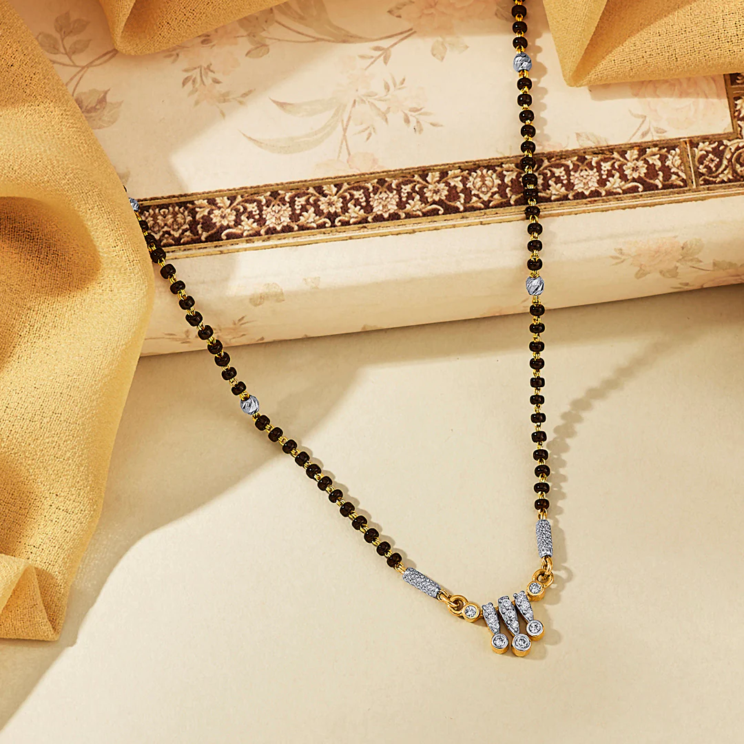 Mystic Breeze Gold Modern Mangalsutra for Women