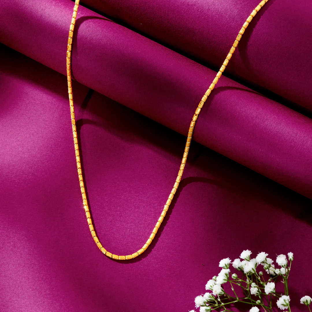 Nebula Link Unisex Gold Chain