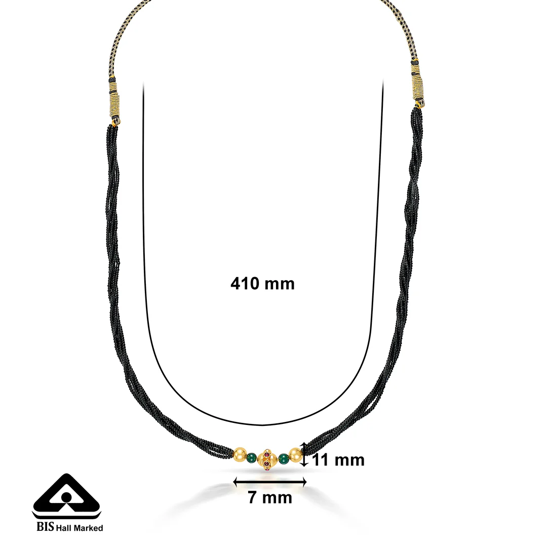 Nishtha Kolhapuri Gold Thushi Choker - Image 4