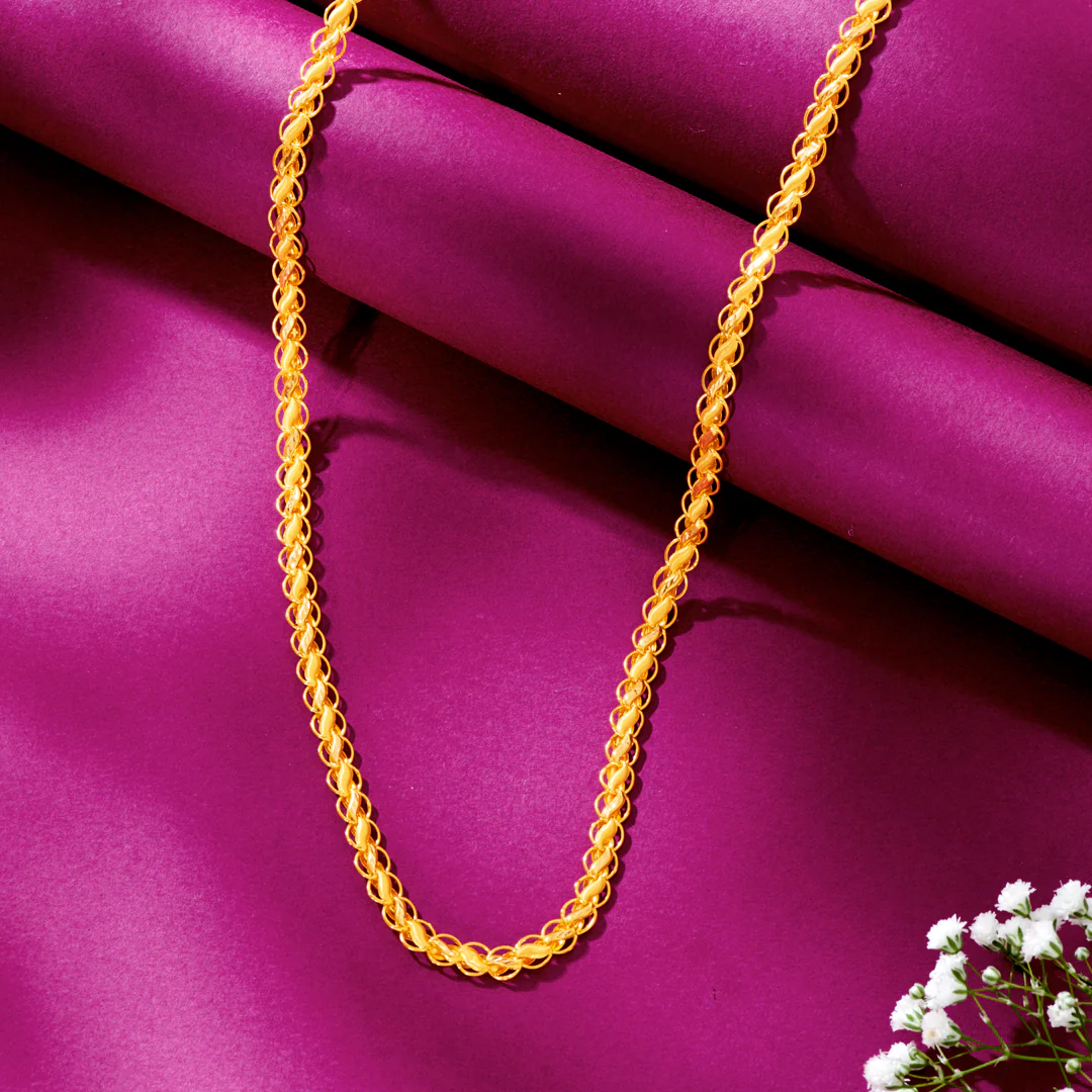 Orion Loop Unisex Gold Chain