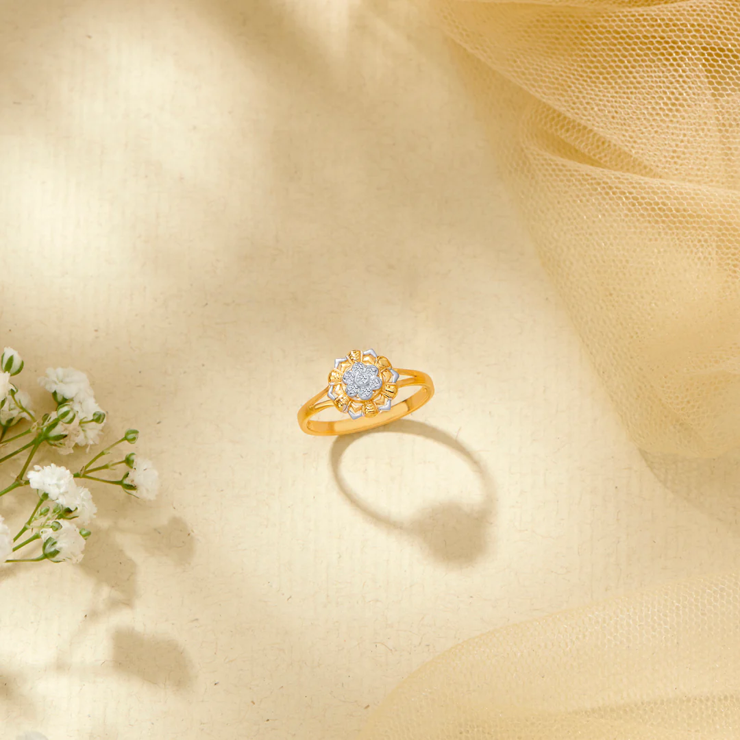 Peridot Gold Casual Ring For Women