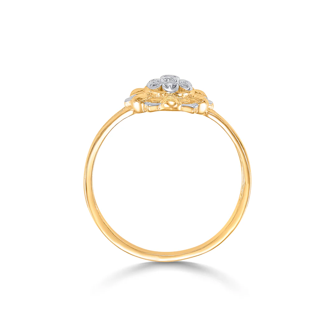Peridot Gold Casual Ring For Women - Image 4