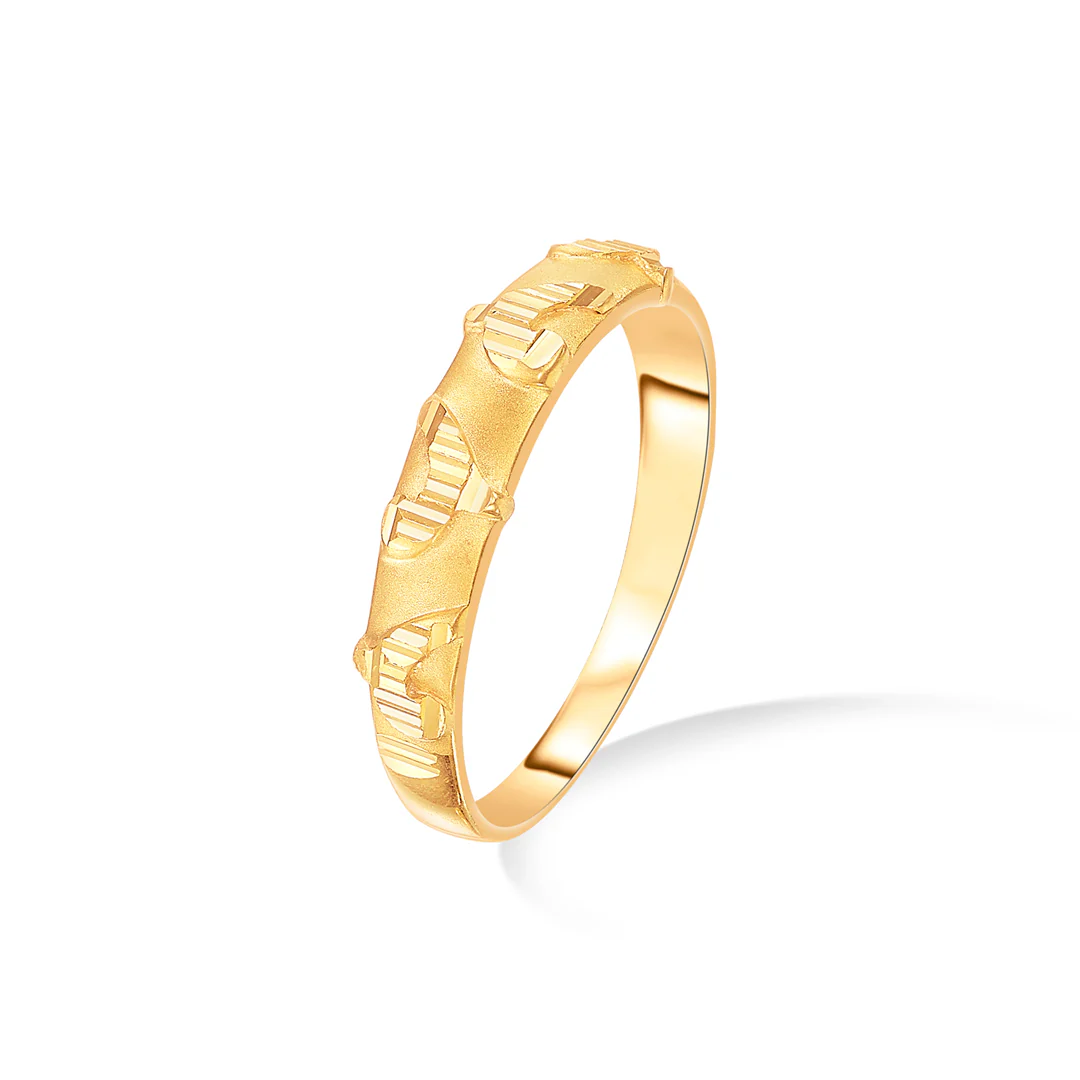 Pinnacle Band Gold Casual Ring For Women - Image 3
