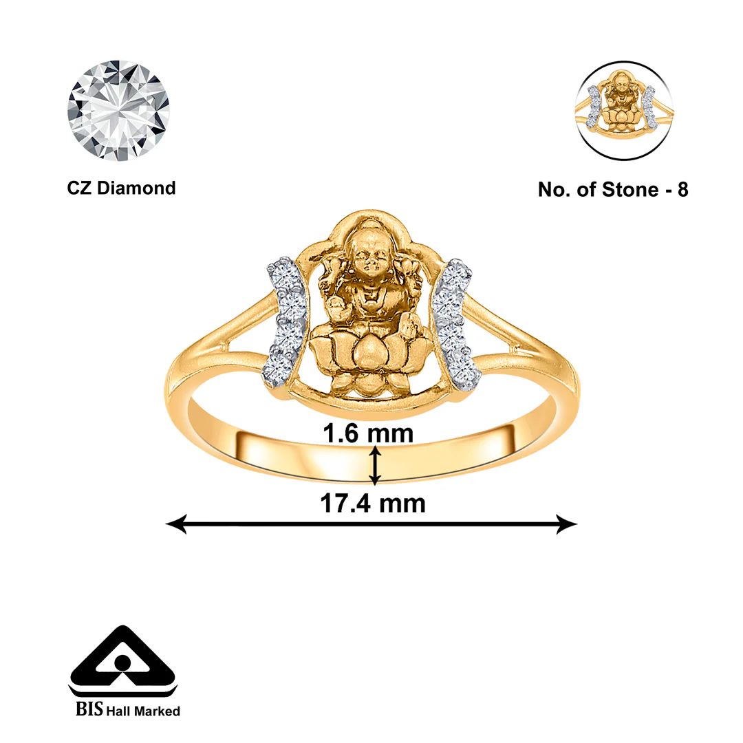 Prestige Gold Traditional Ring For Women - Image 2